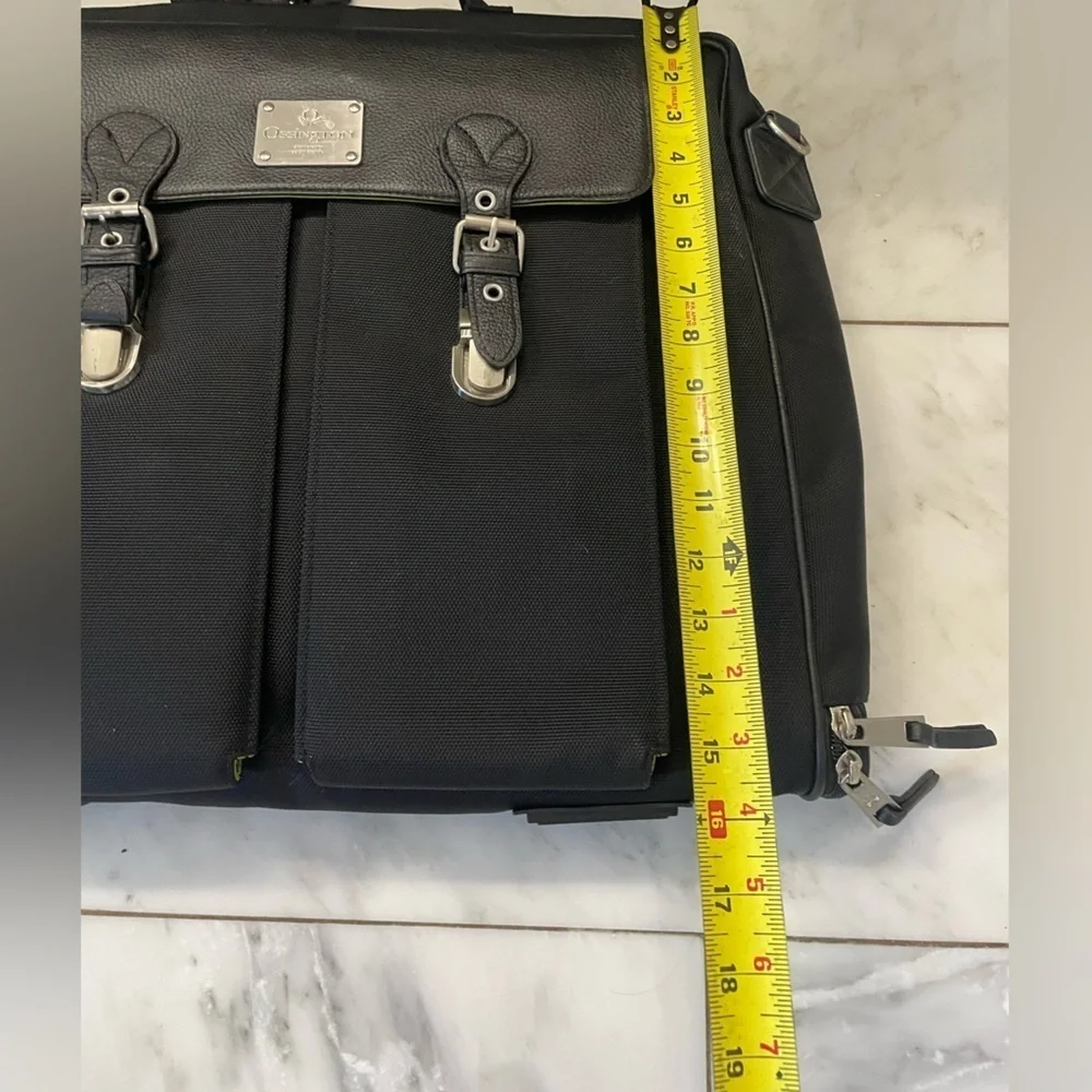 Ossington NY convertible folding garment travel bag shoulder back & hand straps